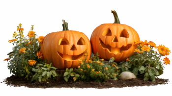 Pumpkin Autumn Thanksgiving Harvest Design Elements 30xPNG