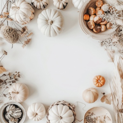 Thanksgiving Day Templates & PNG Elements 12xPNG, 13xJPG