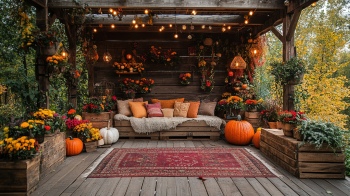 Thanksgiving Landscape Backgrounds 25xJPG