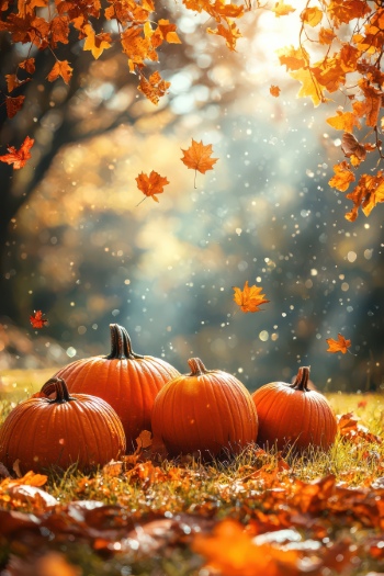 Thanksgiving Portrait Backgrounds 25xJPG