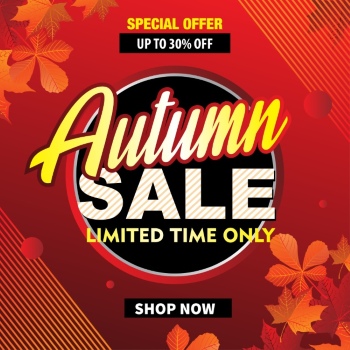 Autumn Special Sale Backgrounds 21xEPS