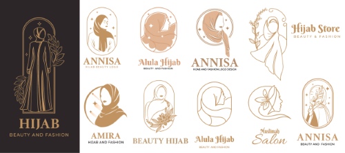 Muslim Hijab Vectors 36xAI Muslim Hijab Vectors 36xAI