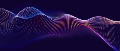 Flow Particles Bokeh, Digital Neural Network Abstracts 26xAI