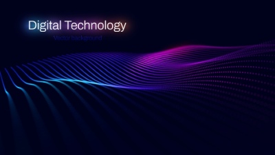 Flow Particles Bokeh, Digital Neural Network Abstracts 26xAI