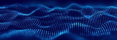 Flow Particles Bokeh, Digital Neural Network Abstracts 26xAI