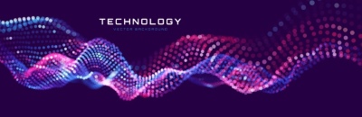 Flow Particles Bokeh, Digital Neural Network Abstracts 26xAI