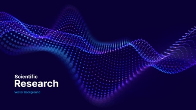 Flow Particles Bokeh, Digital Neural Network Abstracts 26xAI