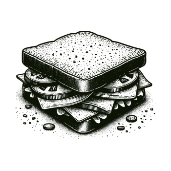 Vintage Food Engravings 37xAI