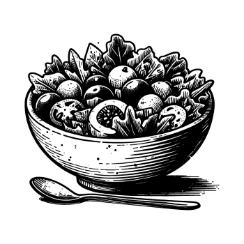 Vintage Food Engravings 37xAI