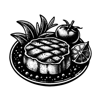 Vintage Food Engravings 37xAI