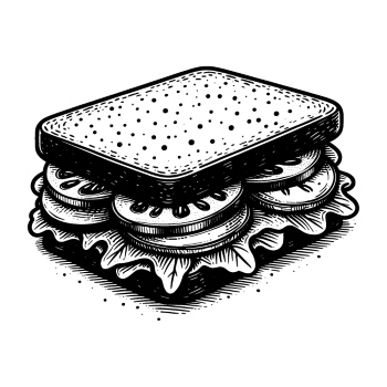 Vintage Food Engravings 37xAI