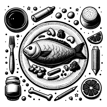 Vintage Food Engravings 37xAI