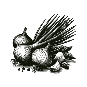 Vintage Food Engravings 37xAI