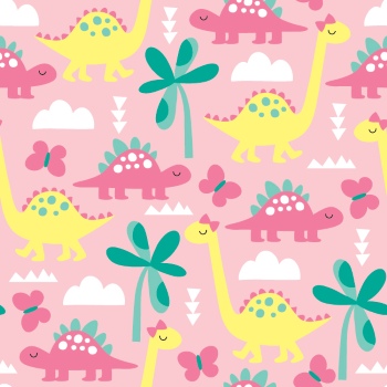 Dinosour Toons Seamless Patterns #1, 31xEPS Dinosour Toons Seamless Patterns #1, 31xEPS