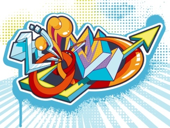 Graffiti Art Vector Collection 50xAI