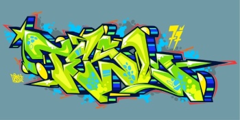 Graffiti Art Vector Collection 50xAI