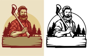 Lumberjack Logos 51xAI