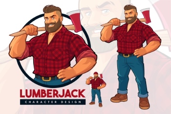 Lumberjack Logos 51xAI