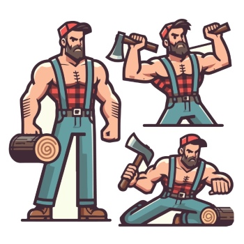 Lumberjack Logos 51xAI