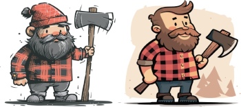 Lumberjack Logos 51xAI