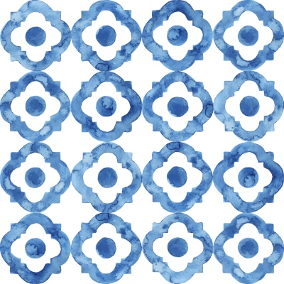 Seamless Watercolor Patterns for Textile 25xAI