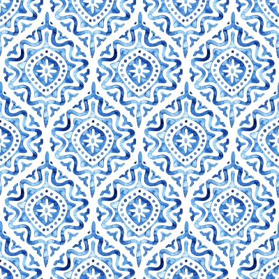 Seamless Watercolor Patterns for Textile 25xAI