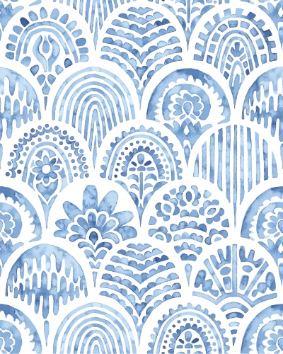 Seamless Watercolor Patterns for Textile 25xAI