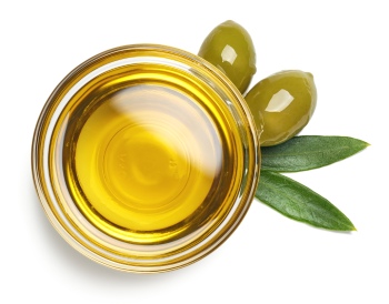 Olive & Olive Oil on White Background 30xJPG