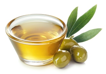 Olive & Olive Oil on White Background 30xJPG