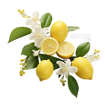 LEMON & LEMONADE 25xPNG
