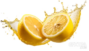 LEMON & LEMONADE 25xPNG