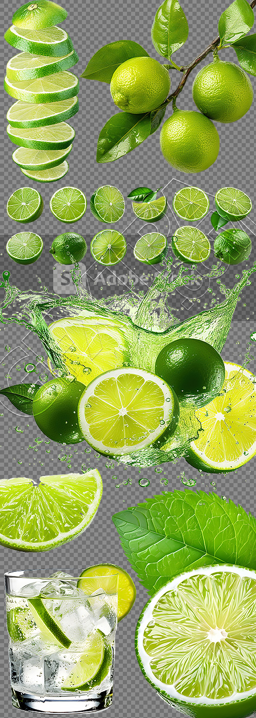 LIME & GIN TONIC 21xPNG