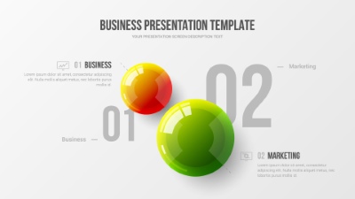Business Infographic Presentation Vectors 16xAI