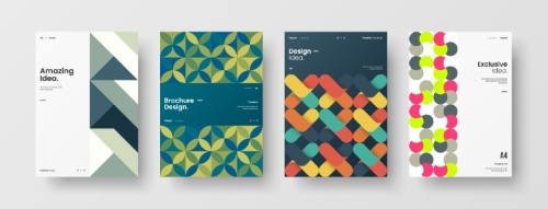 Amazing Cover Templates for Design Works 36xAI