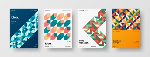 Amazing Cover Templates for Design Works 36xAI
