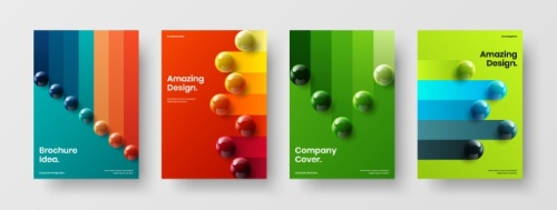 Amazing Cover Templates for Design Works 36xAI