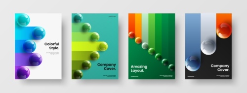 Amazing Cover Templates for Design Works 36xAI