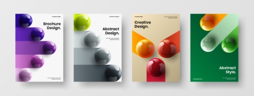 Amazing Cover Templates for Design Works 36xAI