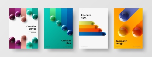 Amazing Cover Templates for Design Works 36xAI