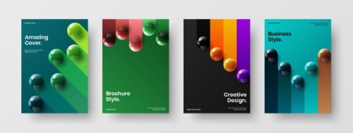 Amazing Cover Templates for Design Works 36xAI