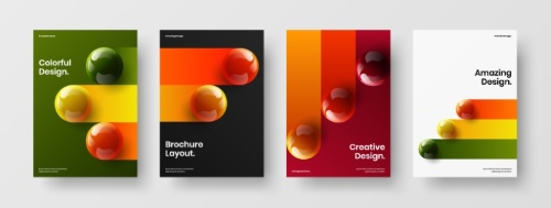 Amazing Cover Templates for Design Works 36xAI