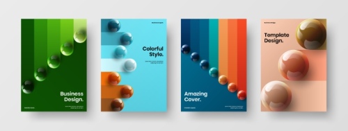 Amazing Cover Templates for Design Works 36xAI