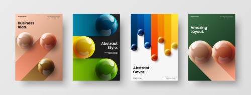 Amazing Cover Templates for Design Works 36xAI