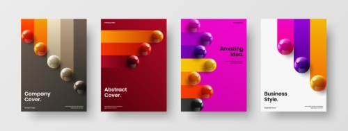 Amazing Cover Templates for Design Works 36xAI