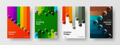 Amazing Cover Templates for Design Works 36xAI