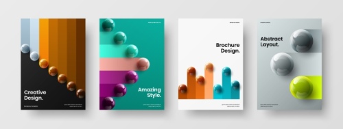 Amazing Cover Templates for Design Works 36xAI