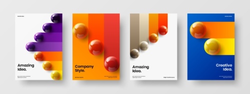 Amazing Cover Templates for Design Works 36xAI