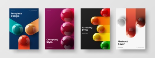 Amazing Cover Templates for Design Works 36xAI