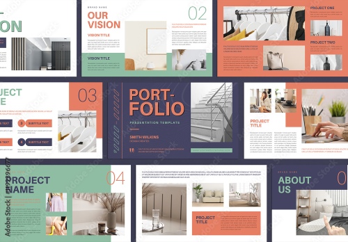 Presentation Template Design Layouts 3xINDT