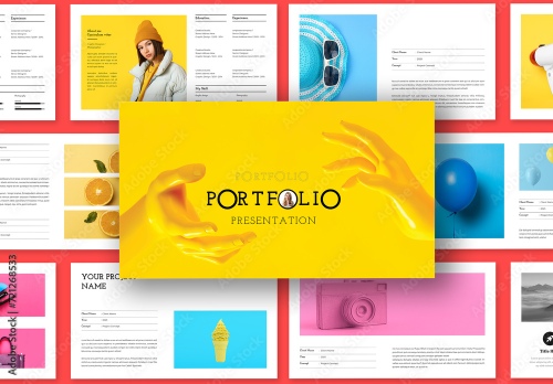 Presentation Template Design Layouts 3xINDT